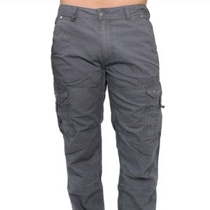 A pair of mens harley davidson cargo pants